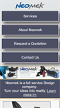 Mobile Screenshot of neomek.com