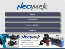 Tablet Screenshot of neomek.com
